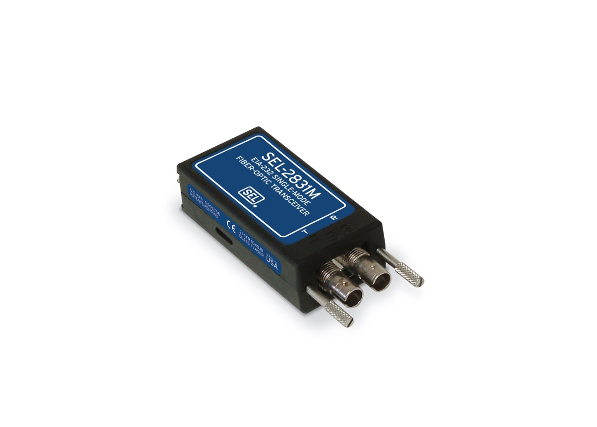 SEL-2831 Single-Mode Fiber-Optic Transceiver/Modem | Schweitzer