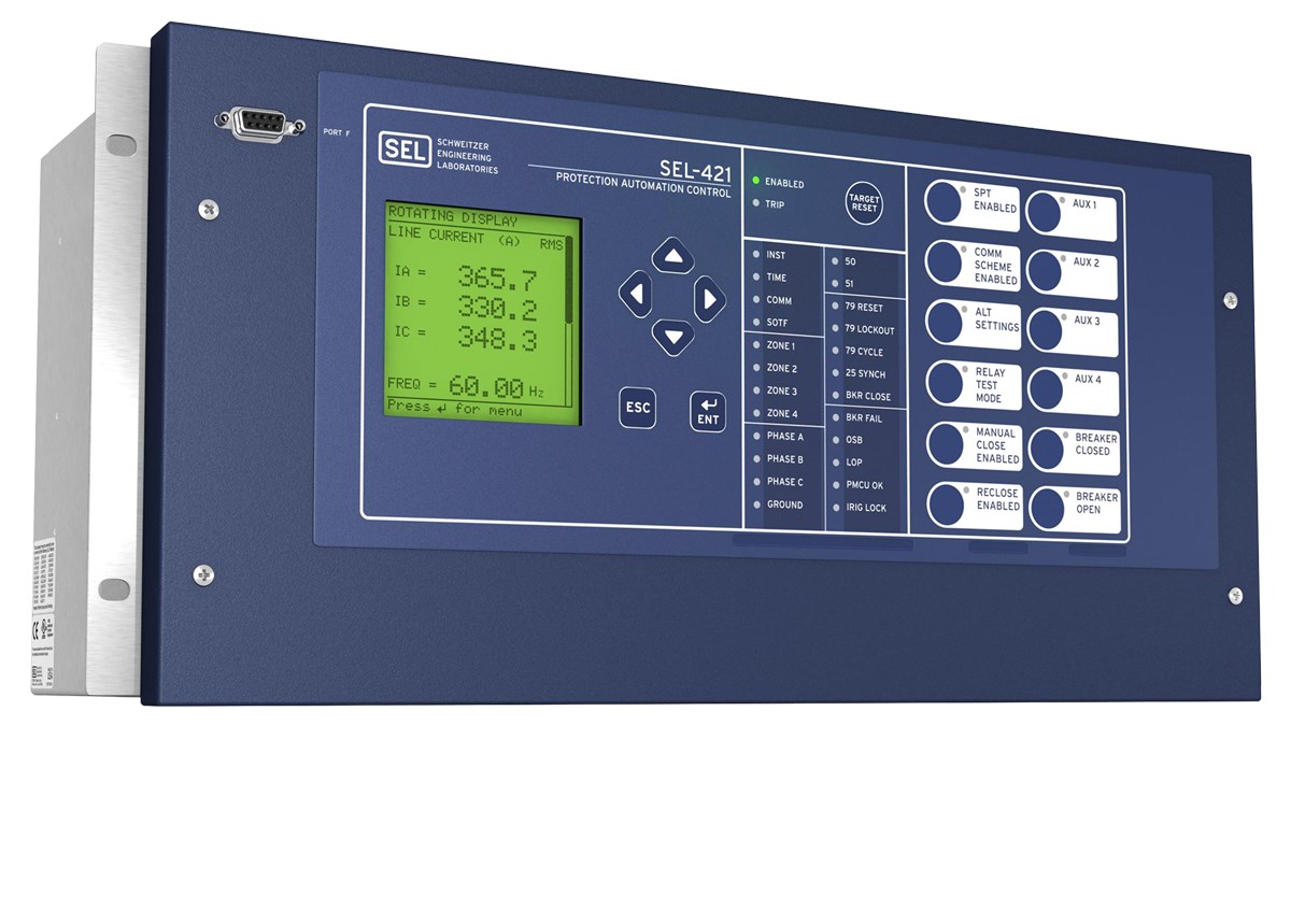 SEL Sugano Elec. OT-42P 出力トランス SEL-421 Protection, Automation, and Control System | Schweitzer
