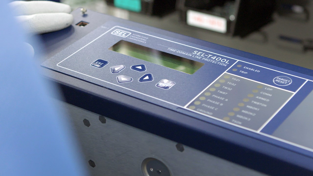 Sel T400l Time Domain Line Protection Schweitzer Engineering Sel T400l Time Domain Line Protection Schweitzer Engineering Laboratories