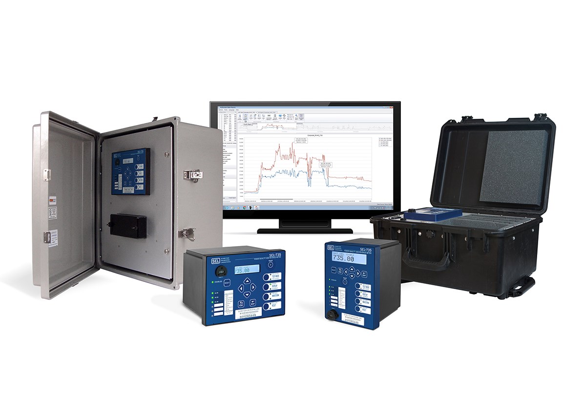 SEL735 Medidor de calidad de energía y facturación Schweitzer