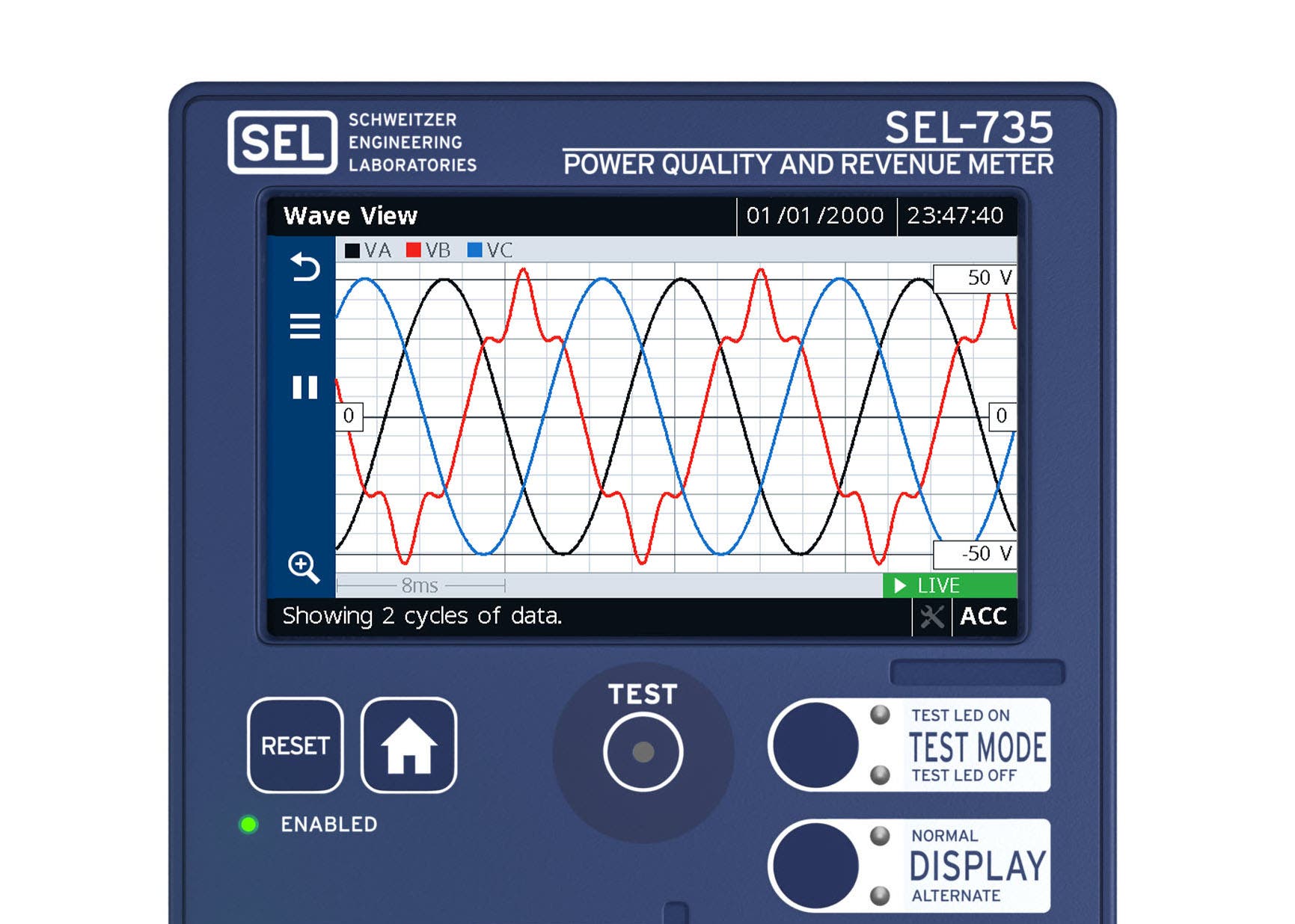 Color touchscreen coming soon to SEL meter
