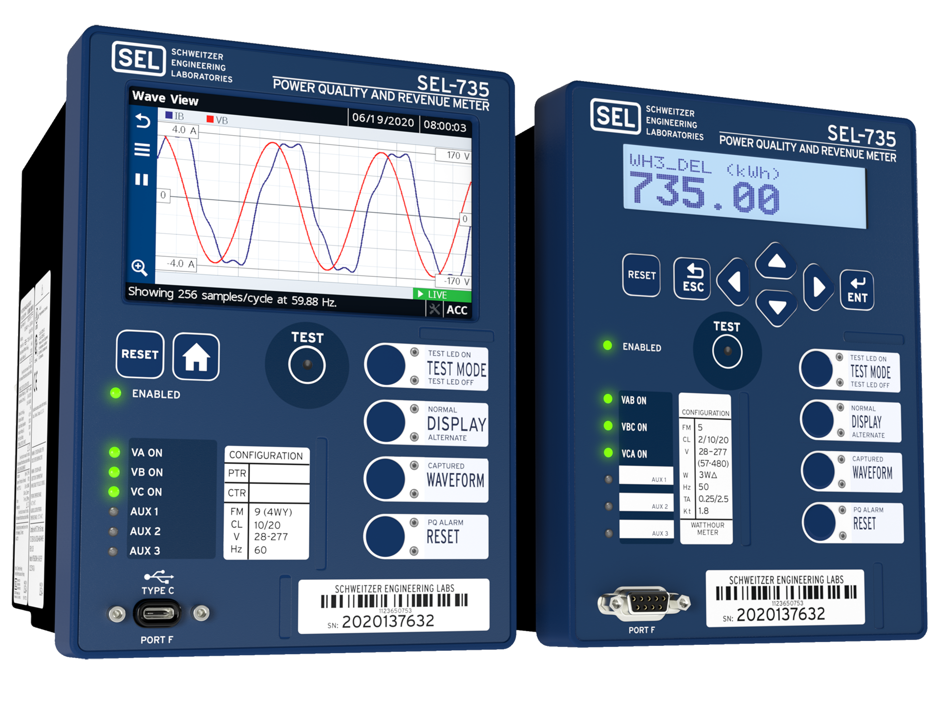 CELVITセルビット　DDS SEL-735 Power Quality and Revenue Meter | Schweitzer Engineering