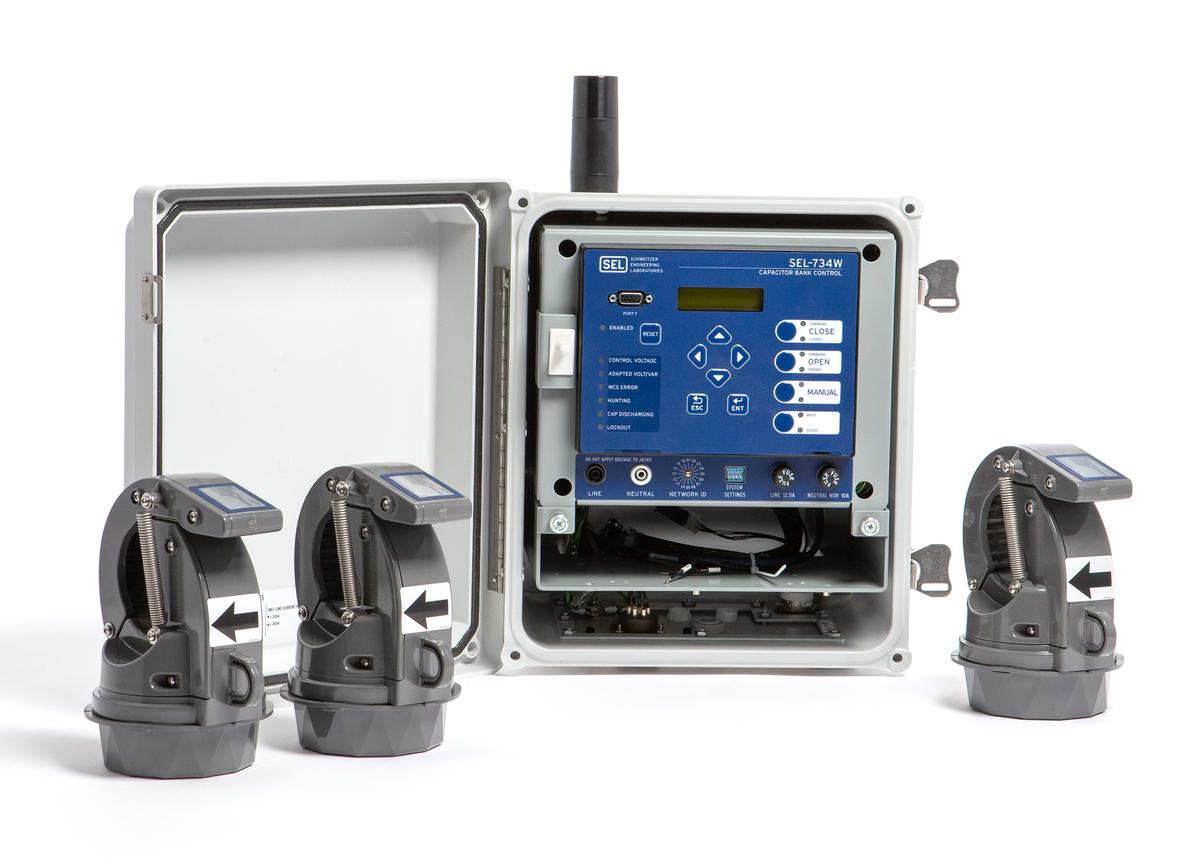 734 Model Access Control Module Two new field interfaces available for the SEL-734W Capacitor Bank Control