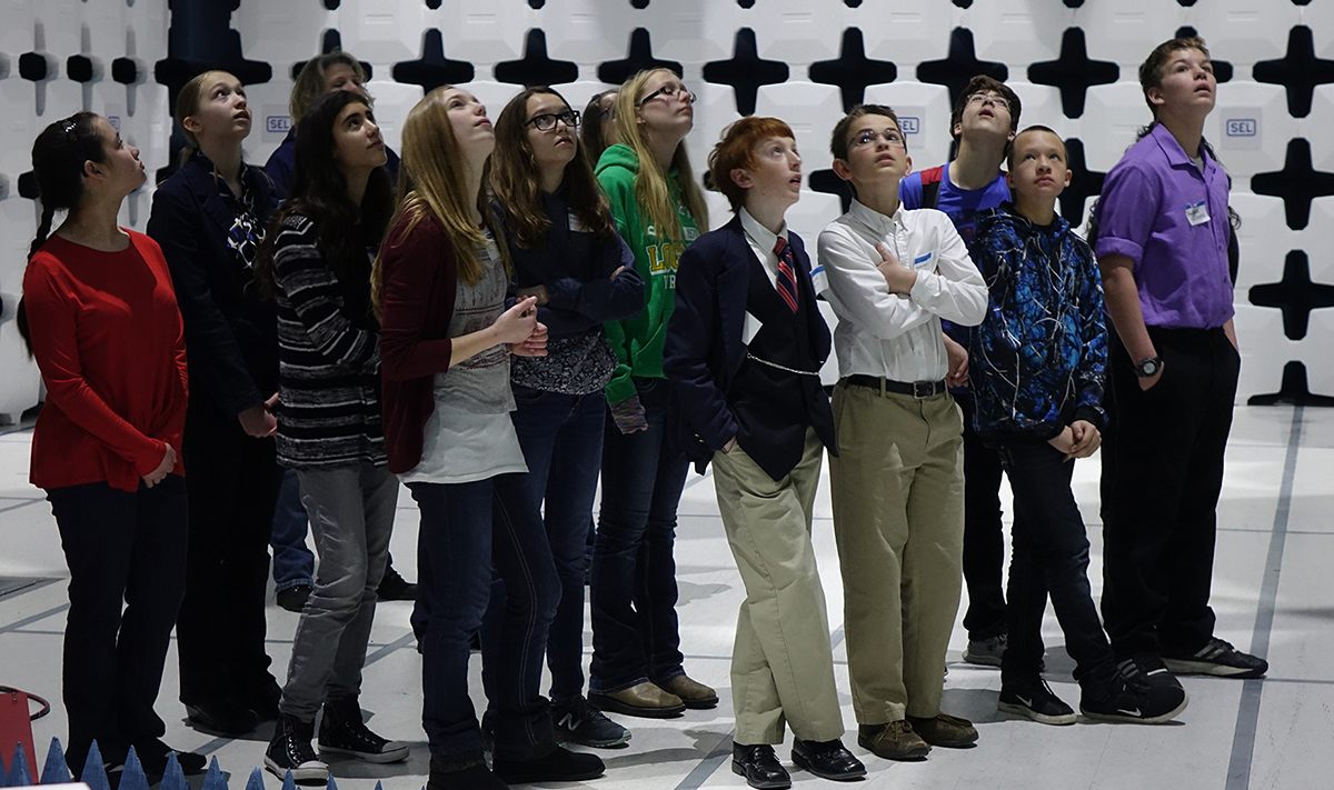 Students learn high-tech manufacturing during SEL GREAT Day