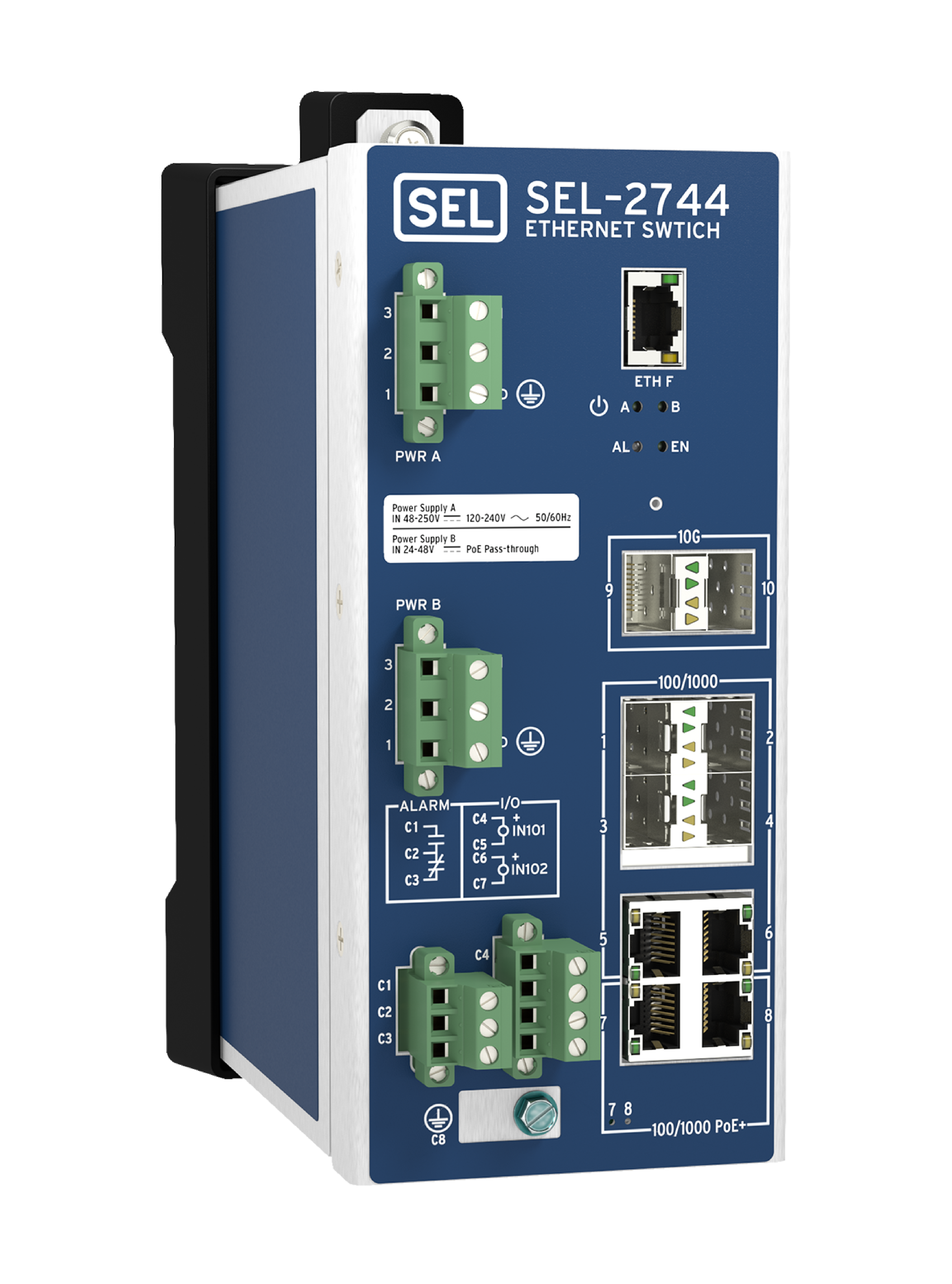 New SEL‑2743 and SEL‑2744 Ethernet Switches | Schweitzer