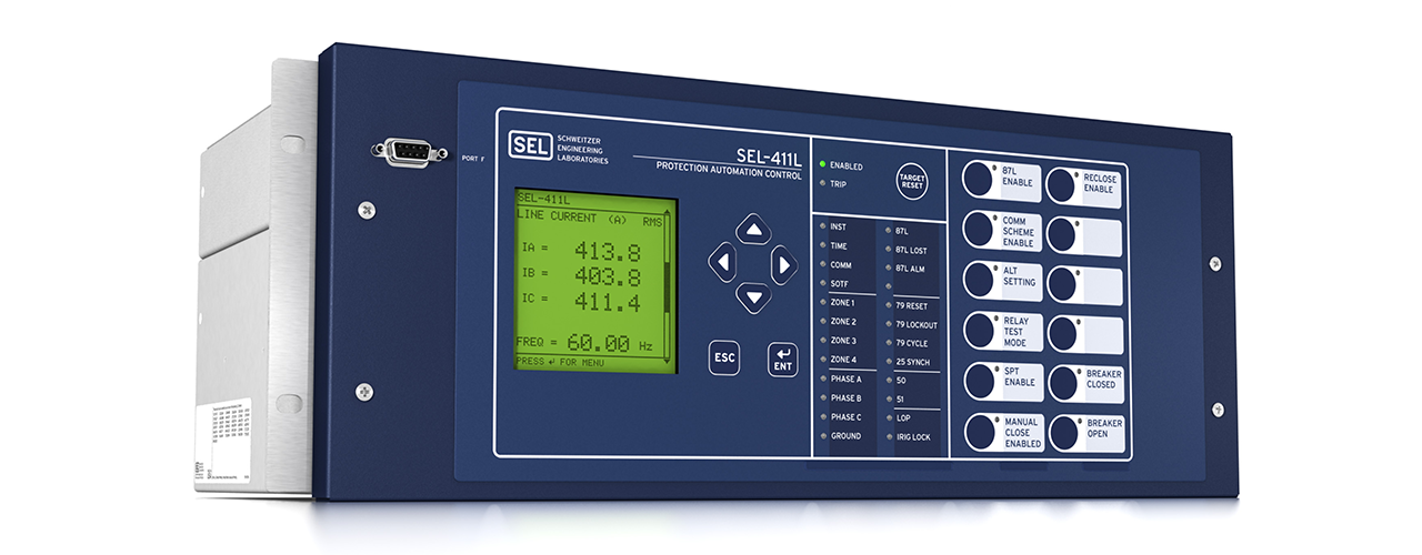 SEL-411L Advanced Line Differential Protection, Automation, and Control System