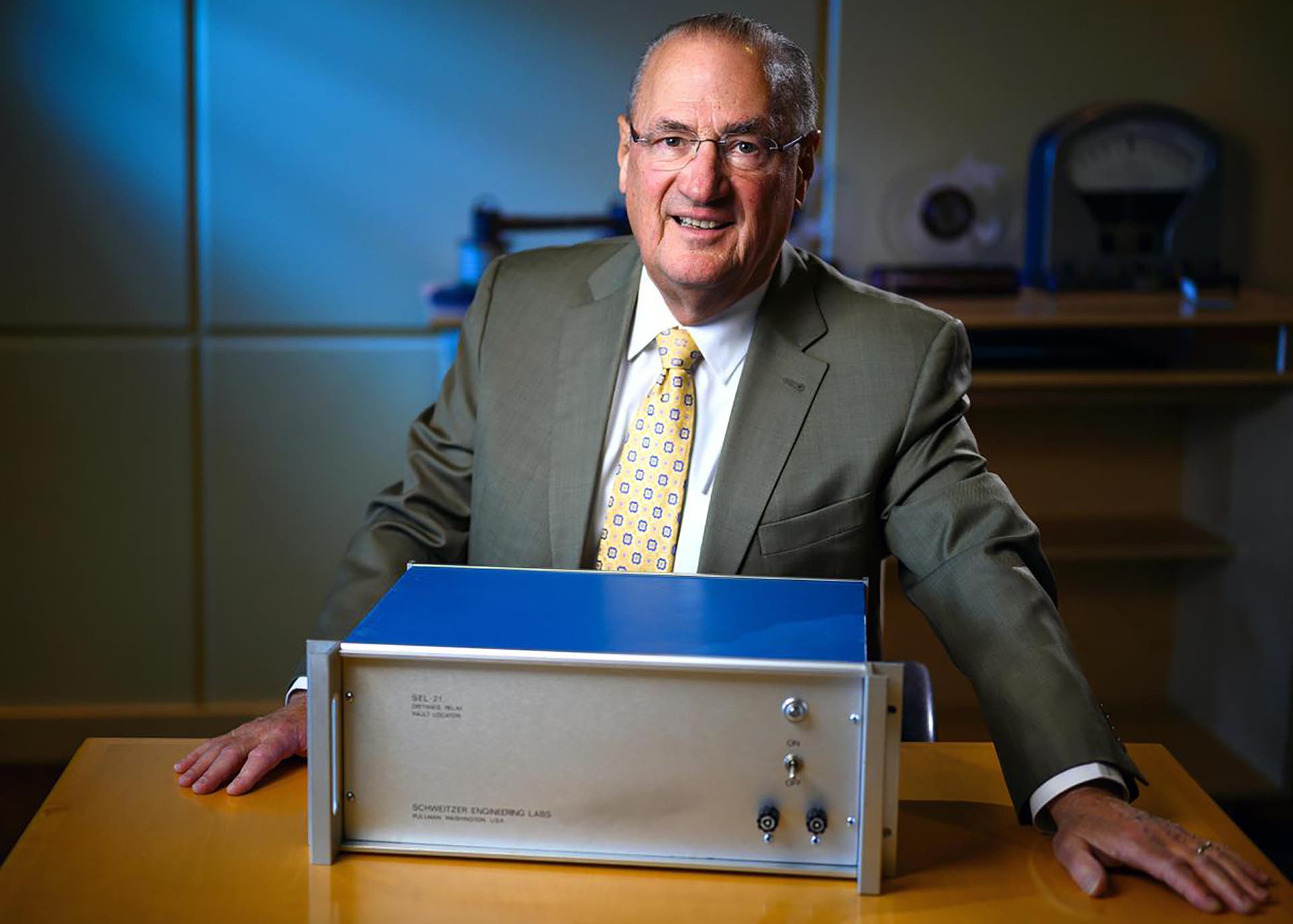 Edmund Schweitzer joins legends with induction into National Inventors Hall of Fame