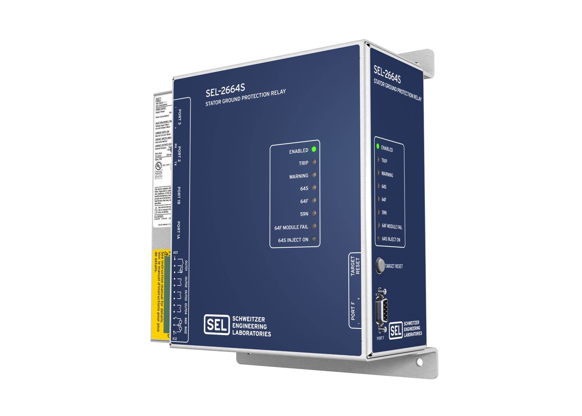 Secure and reliable stator ground protection, 100 percent of the time
