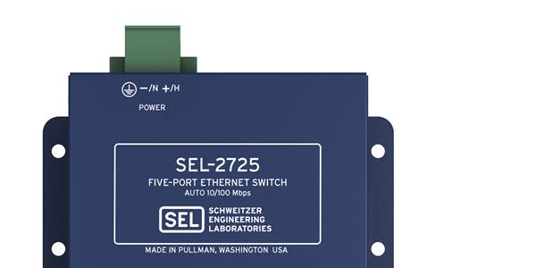 SEL Releases Enhanced SEL-2725 Five-Port Ethernet Switch
